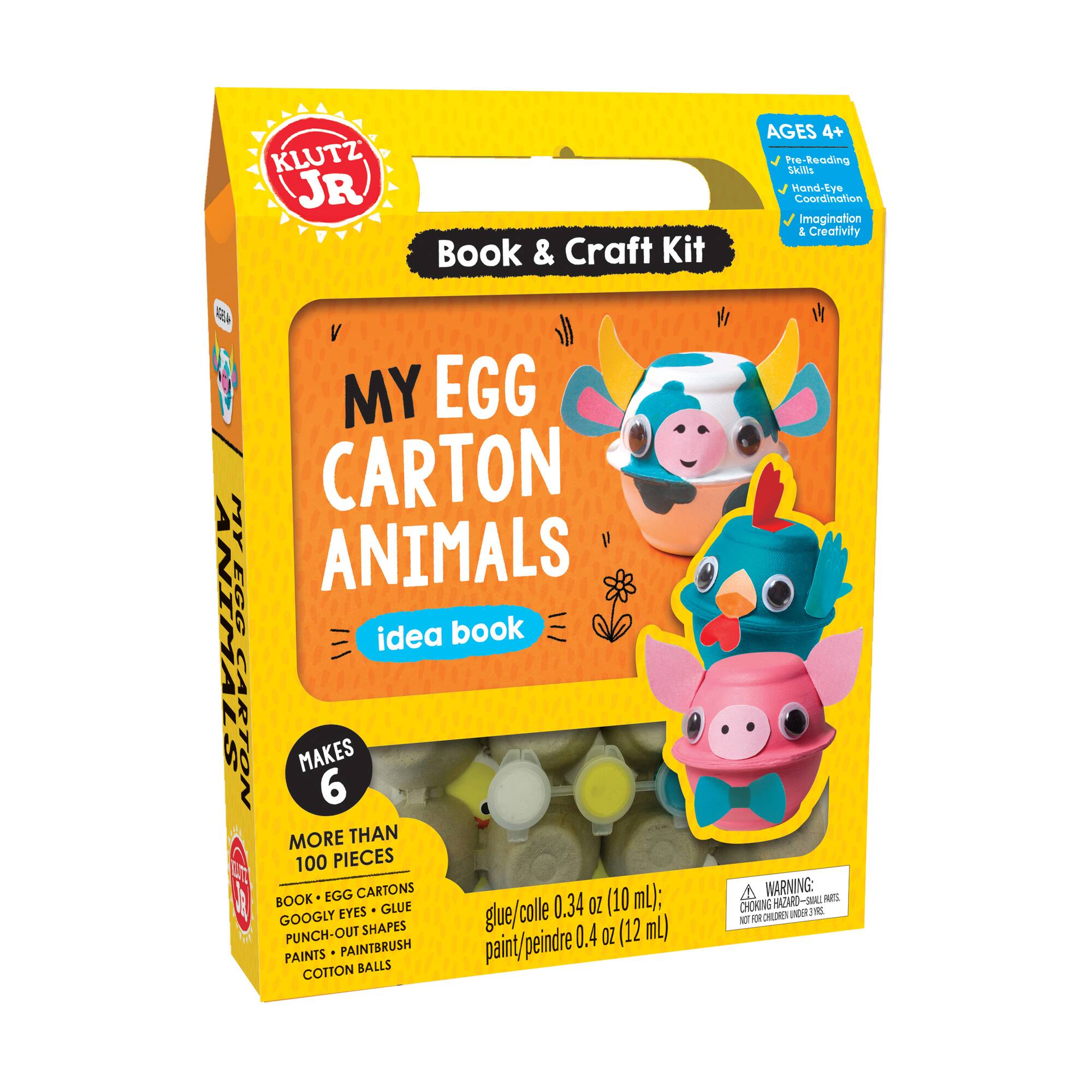 Klutz Jr. My Egg Carton Animals
